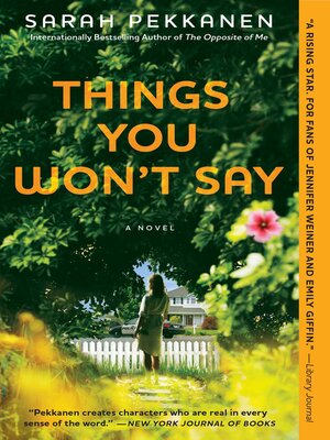 cover image of Things You Won't Say